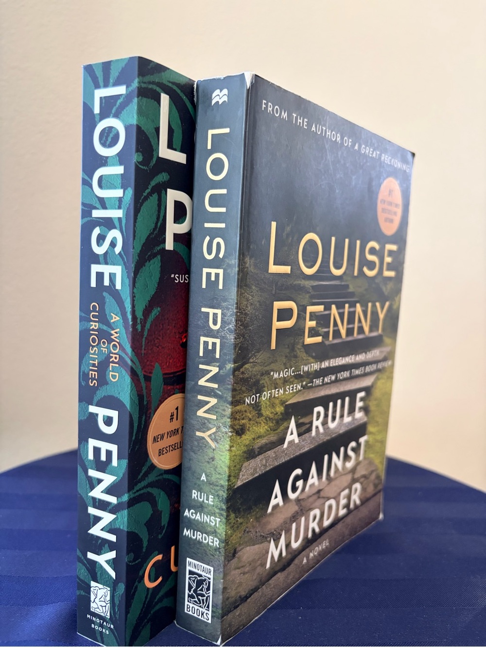2 Louise Penny mystery novels